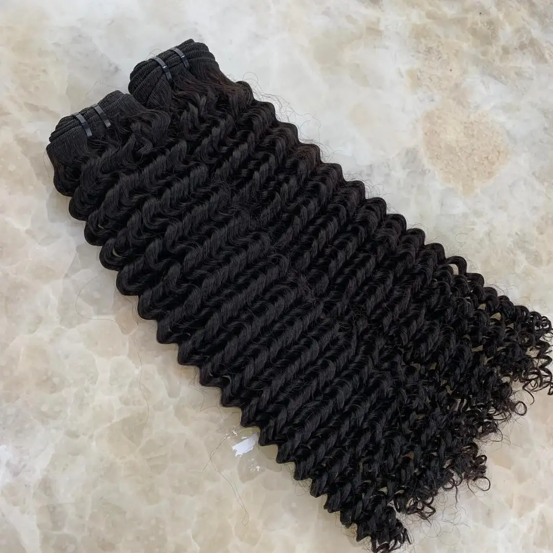 Weft Hair Curly Bundles Weaving Human Hair Wholesale 10A Unprocessed Raw Virgin Brazilian Hair Brazilian Virgin Hair Vendors