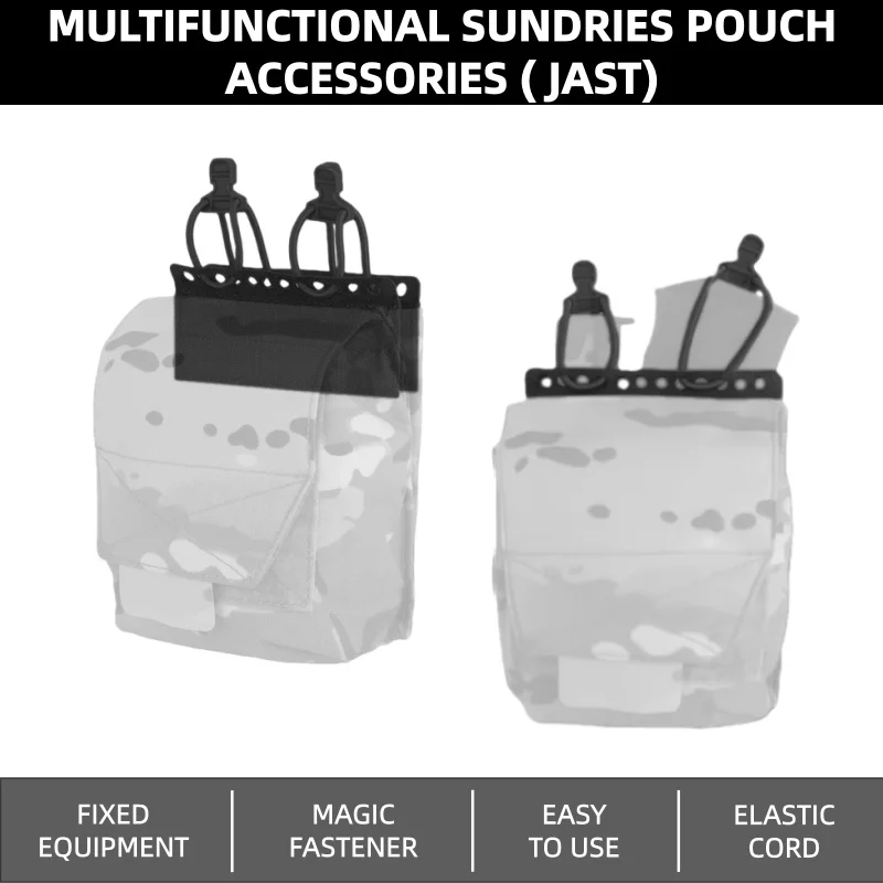 

JSTA Multifunctional Sundries Pouch Accessories | MOLLE Compatible Accessory | For Wilderness Exploration Equipment Accessories