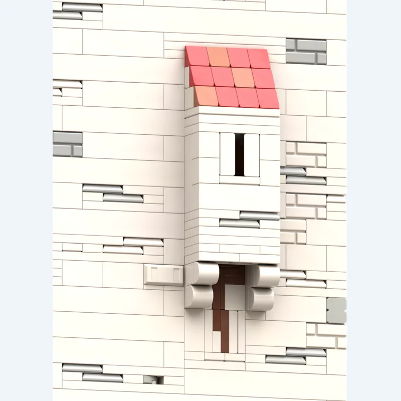 9138pcs MOC Fortificata Casa Castalata Modello Building Blocks Regalo Di Natale Costruzione Assemblare Giocattolo Educazione FAI DA TE Mattoni Per Bambini