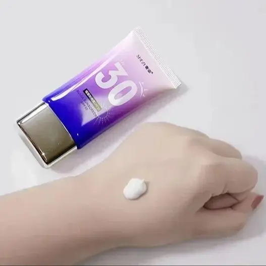 Shezhi-日焼け止めクリーム、2 in 1、40g、日焼け止め、美白と光沢のあるスキンケア、UV保護、spf30 pa