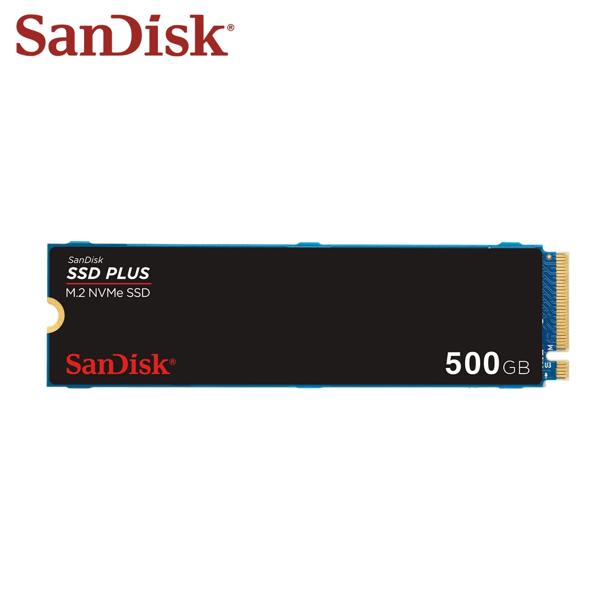 SanDisk SSD PLUS M.2 NVMe SSD PCIe Gen 3.0 Unidade de Estado Sólido Interna 250GB 500GB 1TB 2TB Disco Rígido para Laptop e Desktop