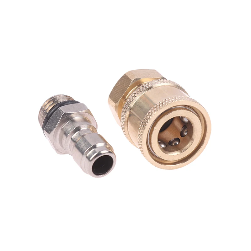 Pressure Washer Coupling For Garden Joints Replacement Parts 1/4 Quick Connector High Pressure Cleaning Machine Connector