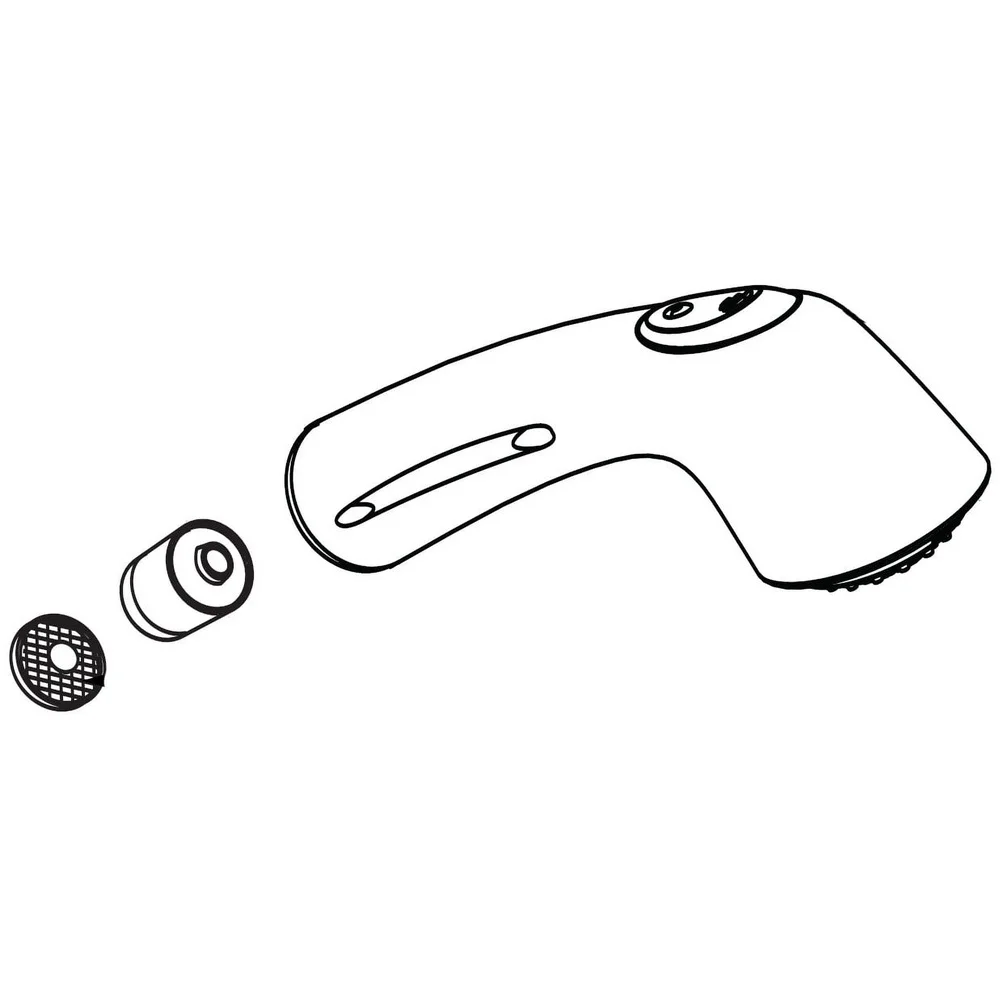 Robinet de cuisine chromé Extensa à bec extractible avec fonction de pulvérisation Installation facile Design Durable Style moderne