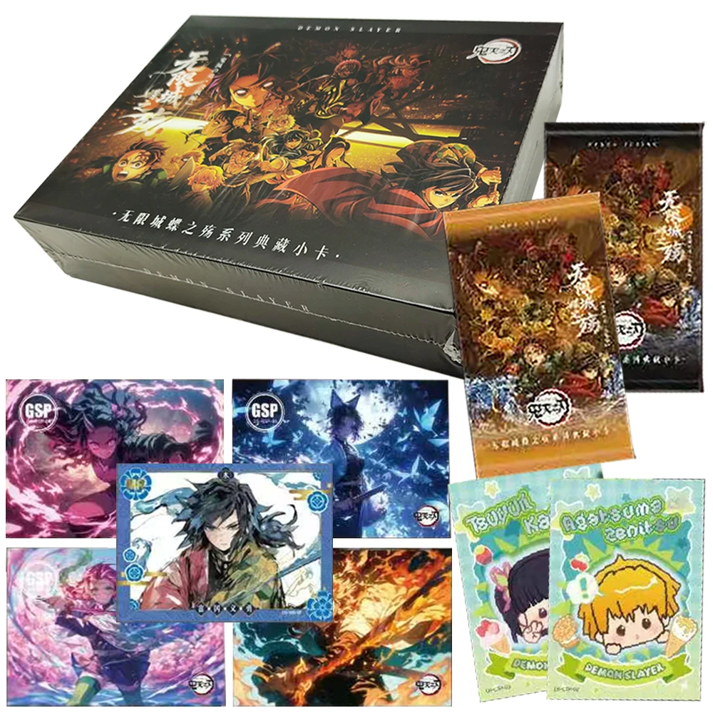 

Demon Slayer Collection Card Fantasy Adventure Anime Creative Special Styling Card for Friends' Birthday Gift Family Table Toys