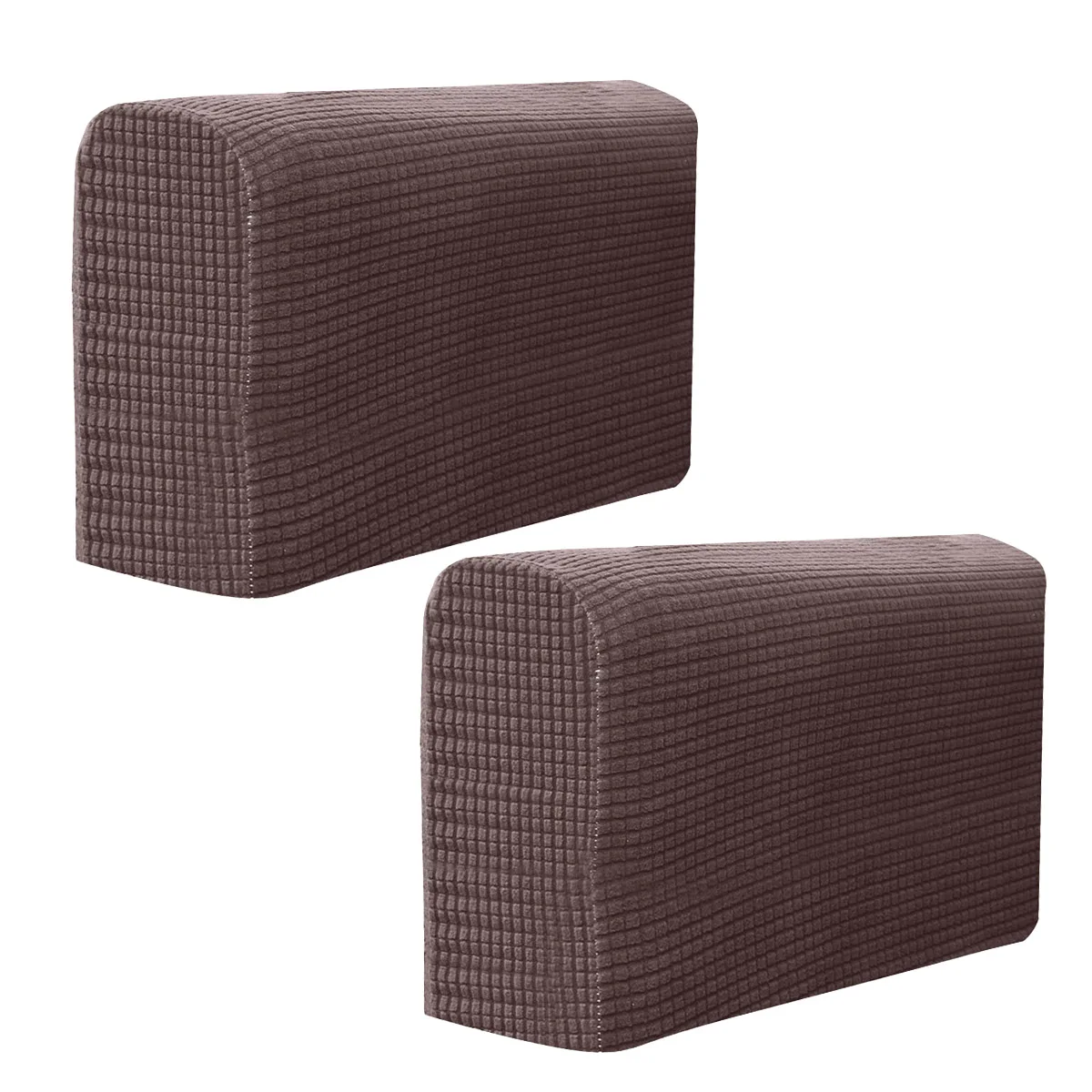 

2pcs Sofa Armrest Cover Material Universal Elastic Protectors Home Office Armrest Cover Longue
