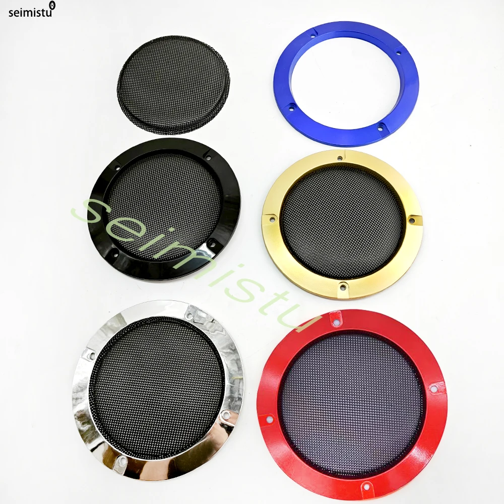 ممر المتكلم مصبغة 4 بوصة 12 سنتيمتر esh غطاء صافي الكروم لتقوم بها بنفسك الصوت والفيديو ممر ألعاب خزانة الكرة والدبابيس أجزاء آلة بيع