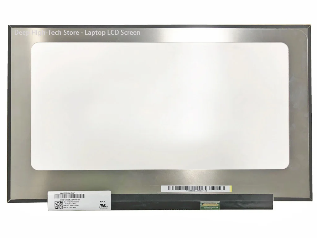 17.3 Inch IPS Laptop LCD Screen NV173FHM-N4L NV173FHM-N4F N173HCE-E3B Display Matrix Panel Replacement 500 nits 100% DCI-P3