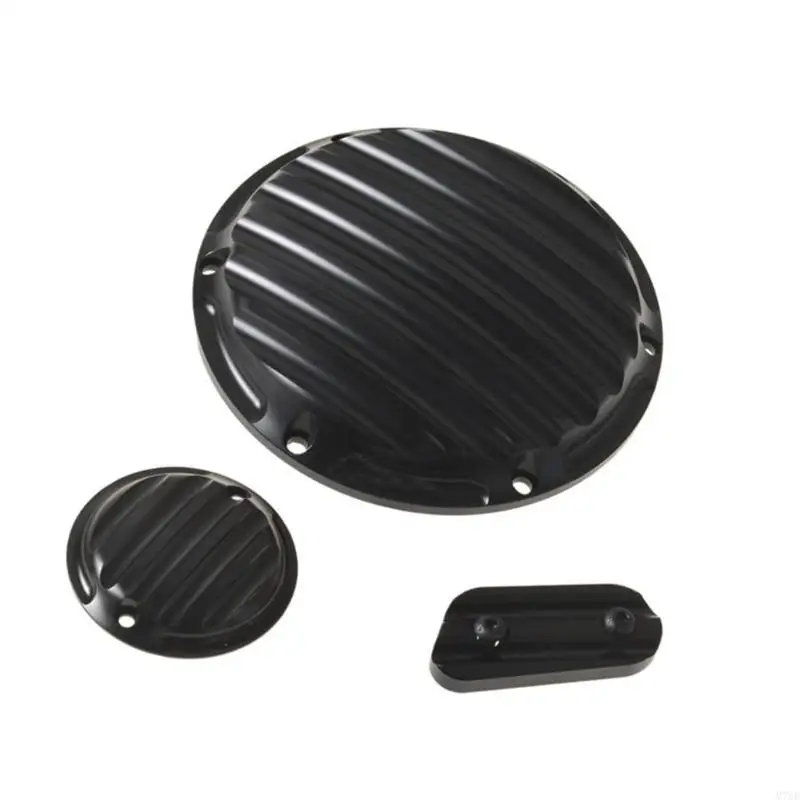 M76E Motorrad-Motorabdeckungssatz, 3-teiliges Ersatzset für die Kupplungsseitenwand für XL883 XL1200 X48 – Detail 8