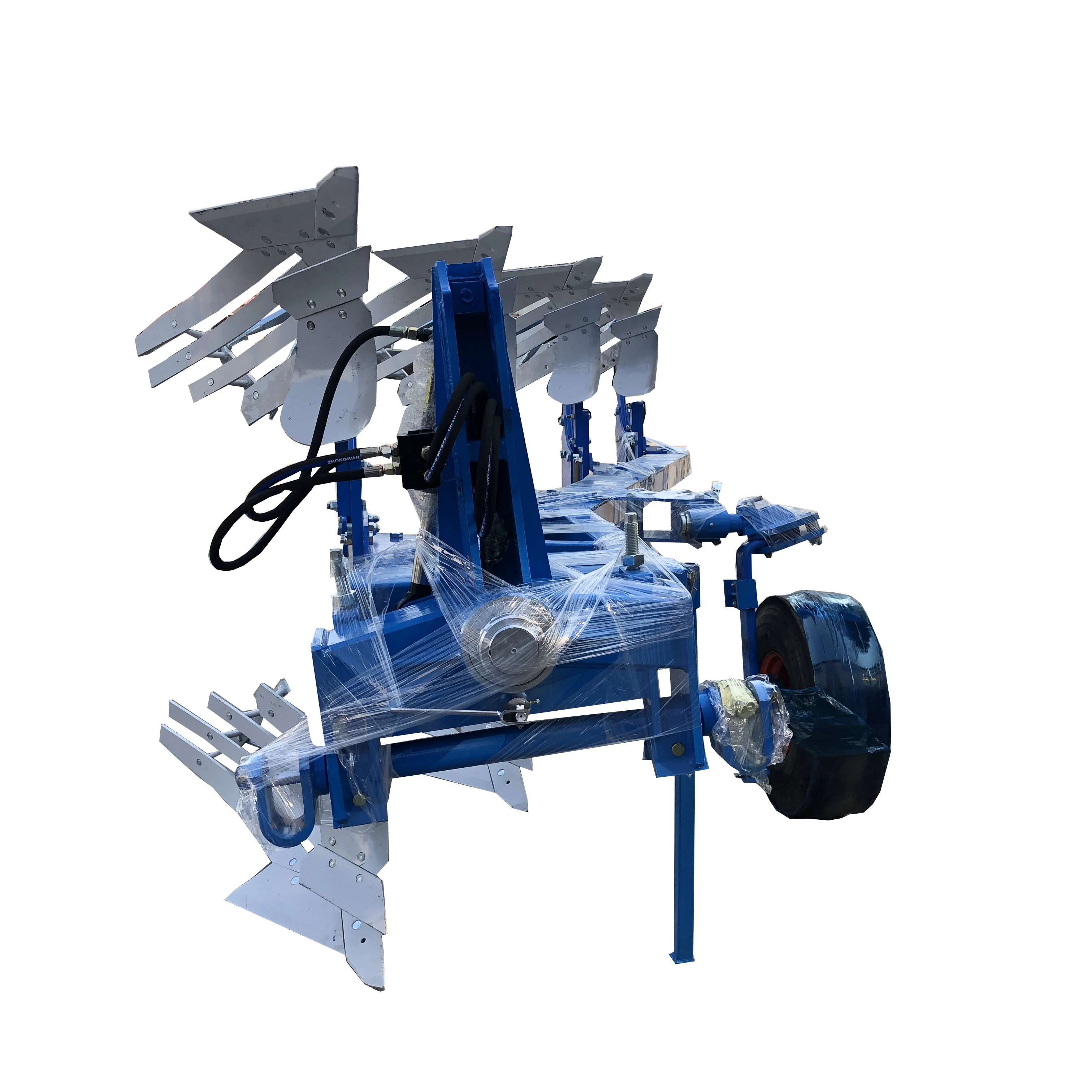 

4 Furrow Reversible Plough Mini Tractor Hitch Ploughing Machine for Agricultural