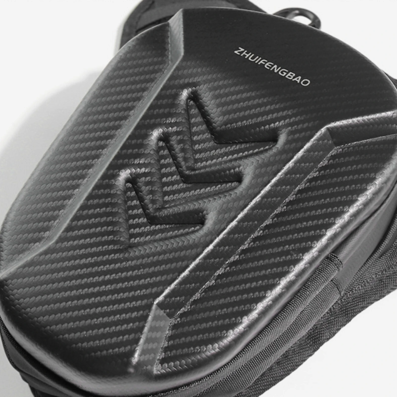 Motorcycle Leg Bag Headphone Opening Waist Crossbody Bag Outdoor Accessory Buckle Closure