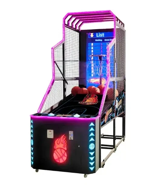 55 Inch LCD Simulator Basketball Shooting Machine Finger Shooting Basketball Arcade Game Machinepromote sales