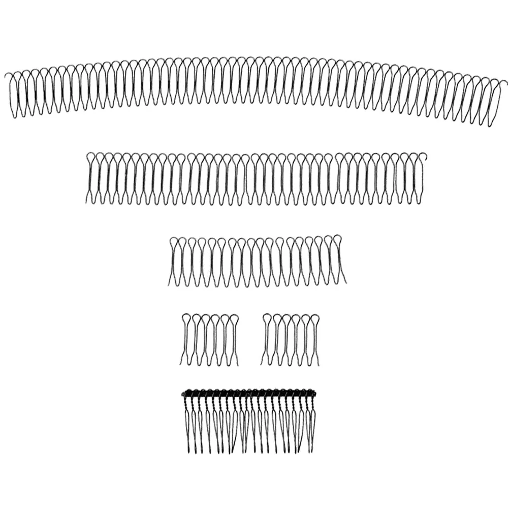 

5 Pcs Invisible Comb Hair Finishing Fixer Holder Women Clips Styling Agent Pin Metal U Shape Accessories Miss for