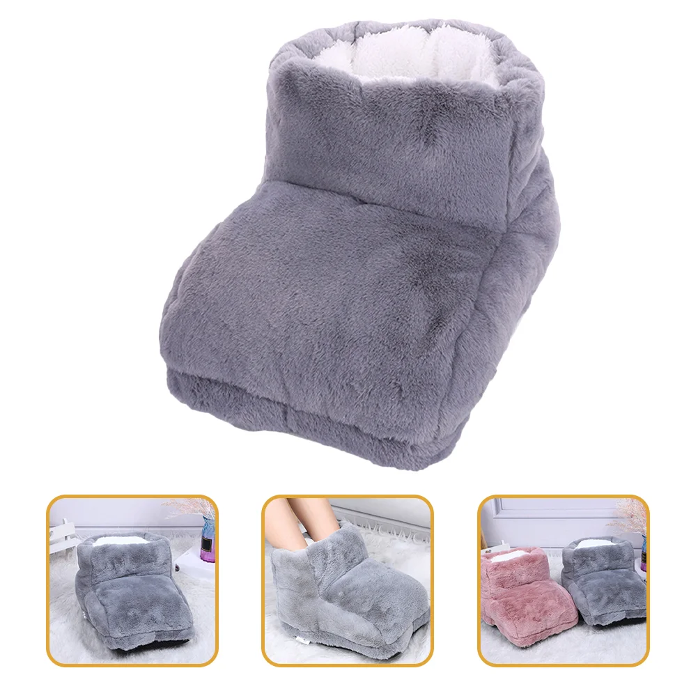 

Varicose Veins Treatment for Legs Foot Warmer While Releasing Heating Pad Feet Plush under Desk