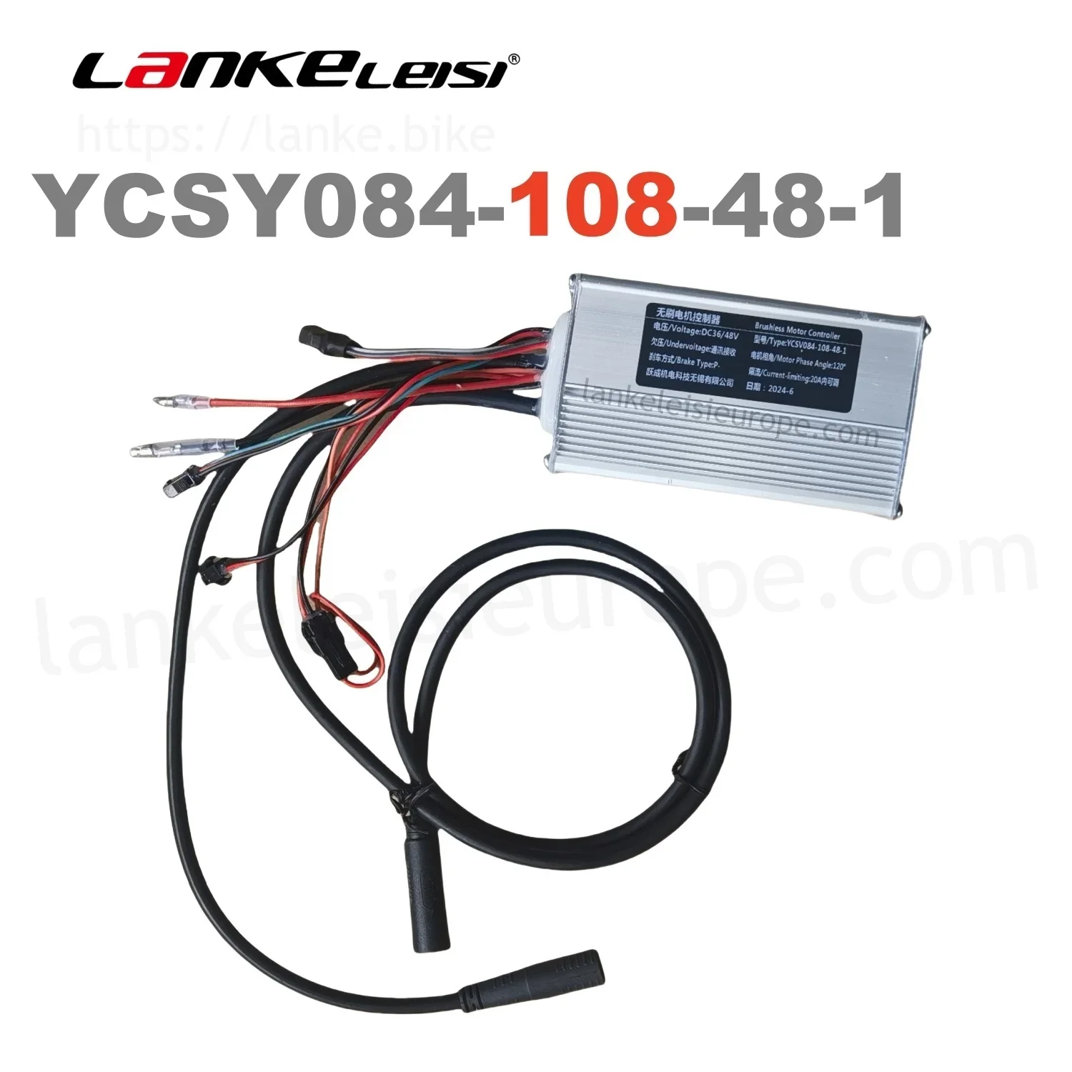 AliExpress JARONOON Original Controller YCSV084-108-48 for Lankeleisi Electric Bicycle