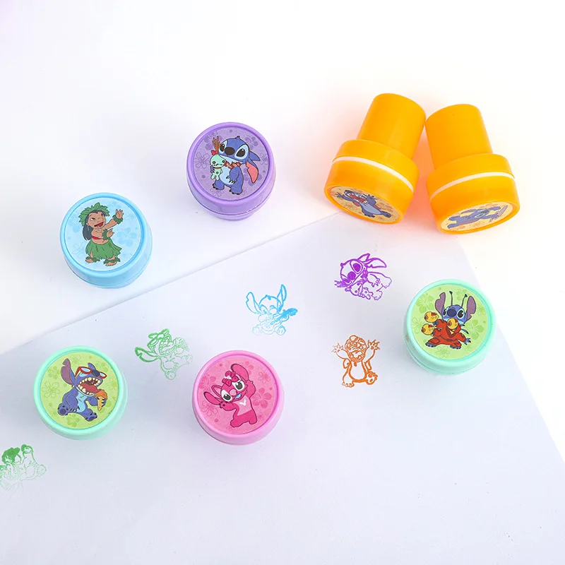 10/30 قطعة ليلو وستيتش Stamps هدايا الحفلات غرزة ختم Stamps الفصول الدراسية المدرسية المكافآت جوائز جودي حقيبة هدايا حفلة عيد ميلاد هدية