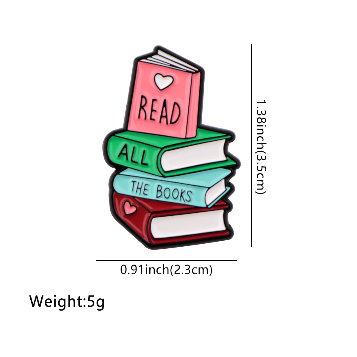 Reading Book Quotes Enamel Pin Brooch Pines Lapel Pins Badge on Backpack Clothes Accessories School Student Jewelry Teacher Gift