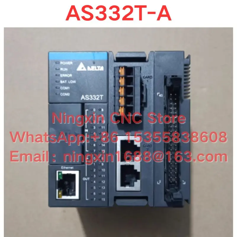 Used AS332T-A PLC module Functional test OK