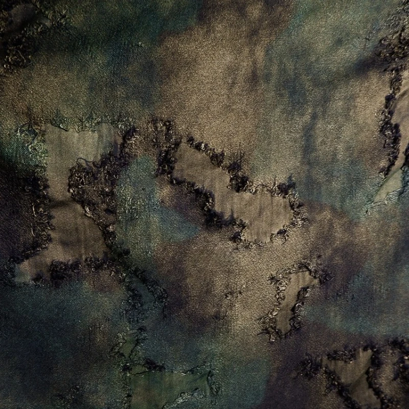 

Distressed Crafts Materials Fabric Handmade Sewing DIY Home Soft Drape Textured Designer Dress Pants Autumn Winter Decoration