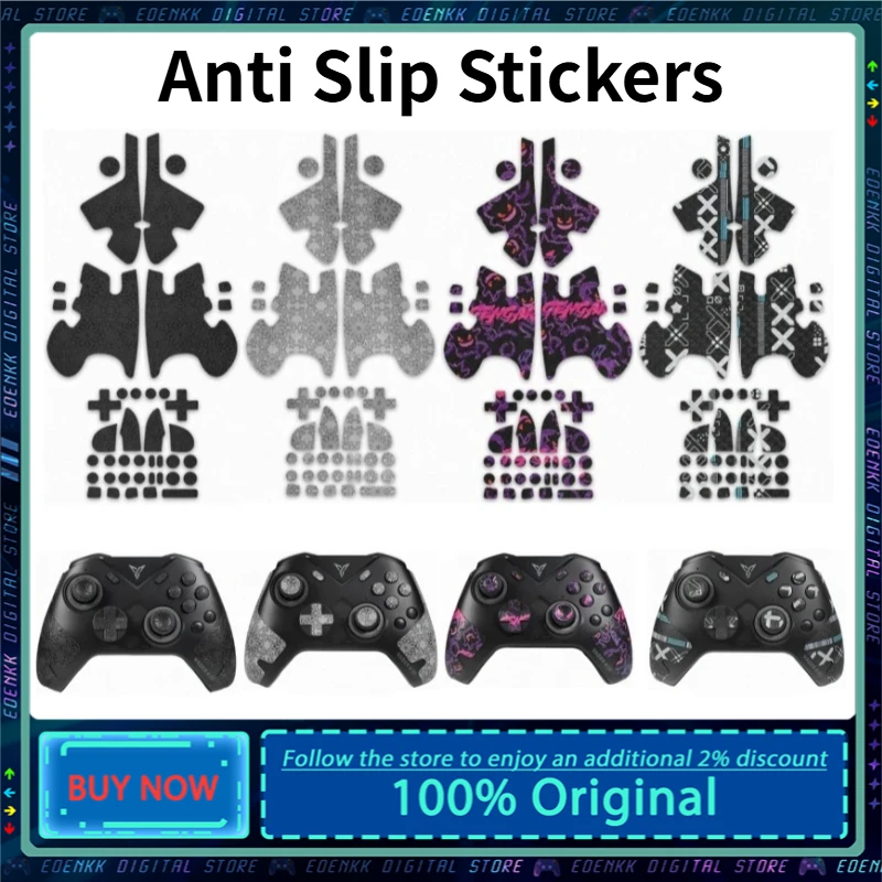 

New Anti-Slips Stickers For Flydigi Vader 3 Pro Flydigi Vader 4 Pro wireless game handle Gaming Handle Buttons Non-slip Tape Set