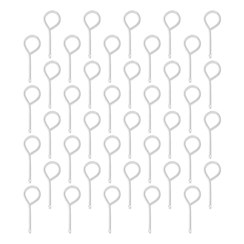 

200Pcs Hexagonal Fire Extinguisher Pins Stainless Steel Replacement Safety Lock Prevent Accidental Discharge Fire Equipment