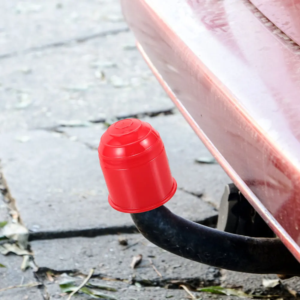 

6pcs Tow Universal Durable Trailer Protector Easy Install For Rv Towing Accessories Hitch Ball Cap Replacement Towball
