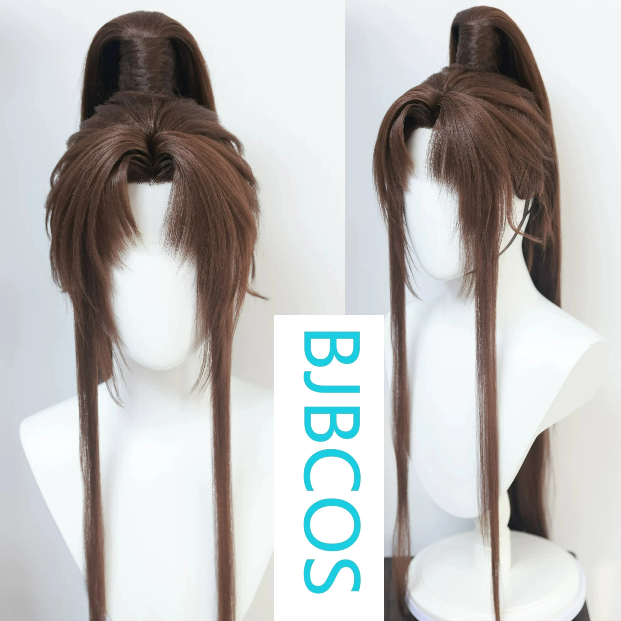 

[Styled Wig]Ashes of the Kingdom‌ Guangling King's Upstream Master Against the Waves: Brown Lace Front Wig COS Wig Set