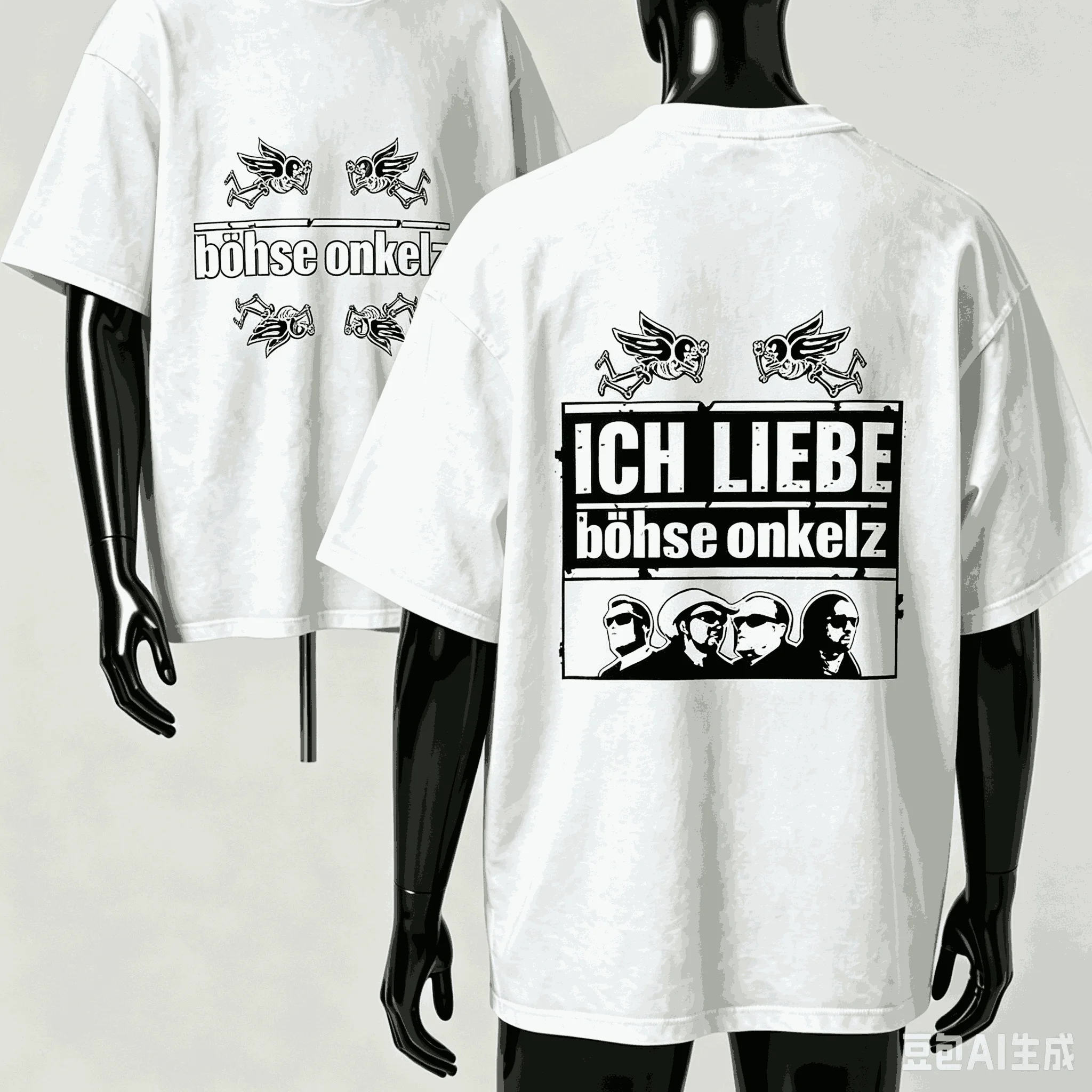 Böhse Onkelz for Fan Gift T-shirt Men Women Harajuku Oversized Unisex Short Sleeve Streetwear high quality Couples Classic soft
