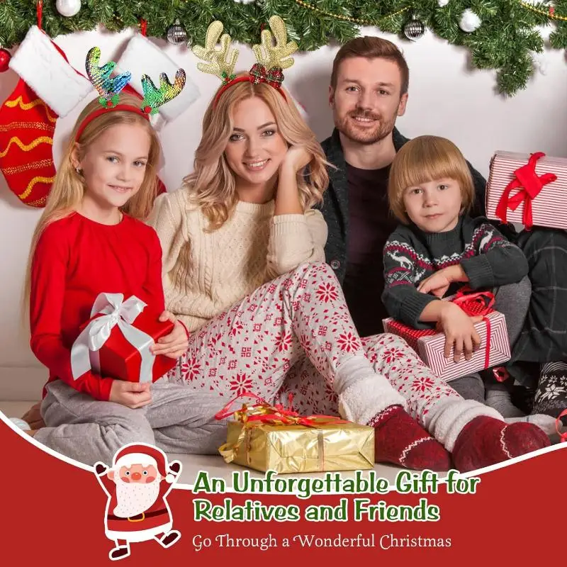 

2026 Christmas Headband Decoration Creative Headband Christmas Party Decoration Photography