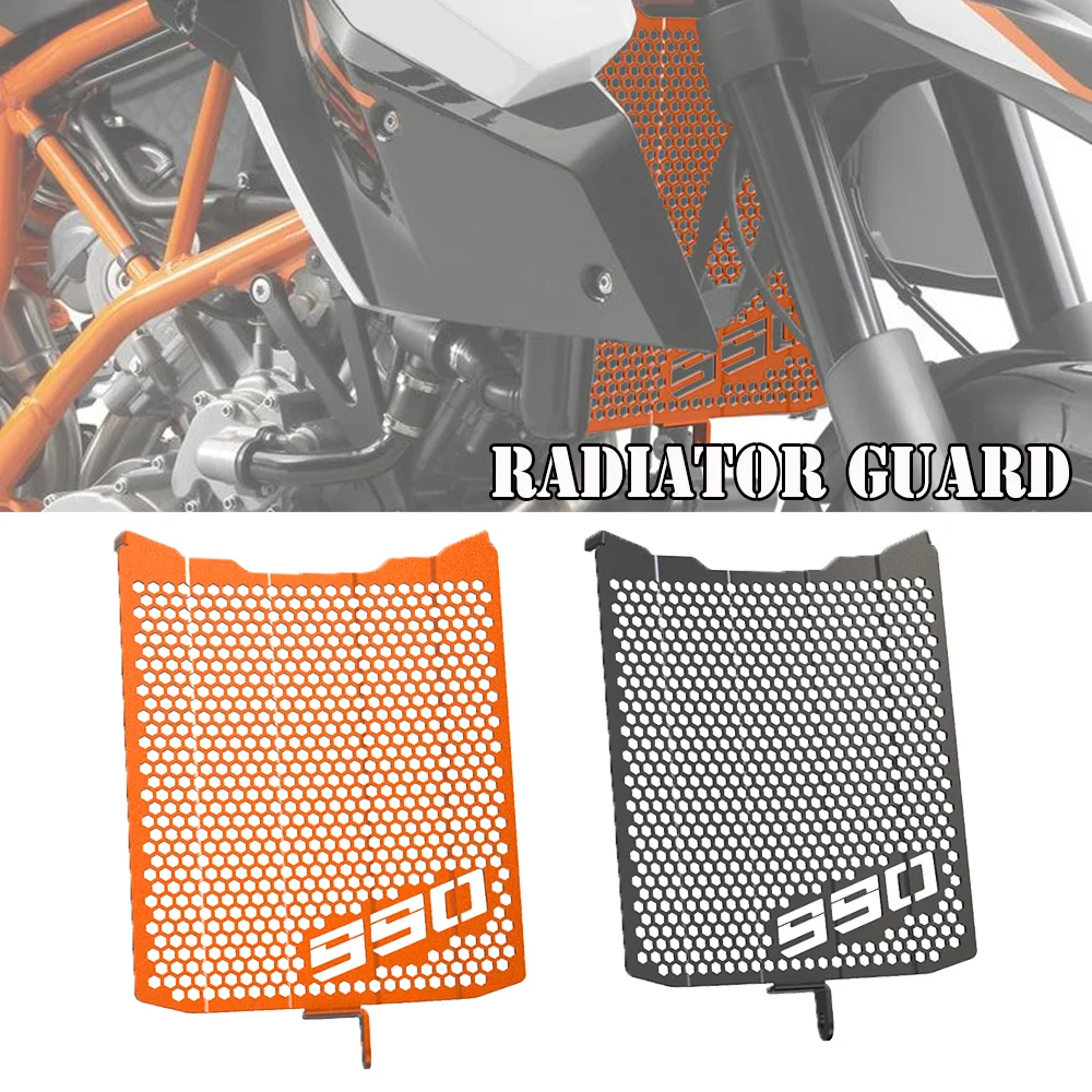 

FOR 990 Supermoto SM R LC8 Motorcycles 990Supermoto Radiator Grill Guard Cover Protectation 2009 2010 2011 2012 2013 2014