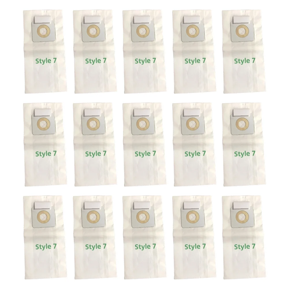 15Pcs HEPA Vacuum Bags For Bissell 6592 Series Upright Cleaner Dust Paper Filter Replacement Accessories
