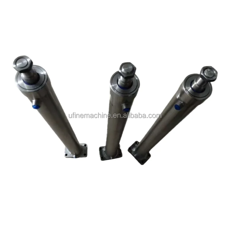 Stainless Hydraulic Piston Cylinder S316 S304 Rod 10 35 Mpa Working Pressure  for Engineering