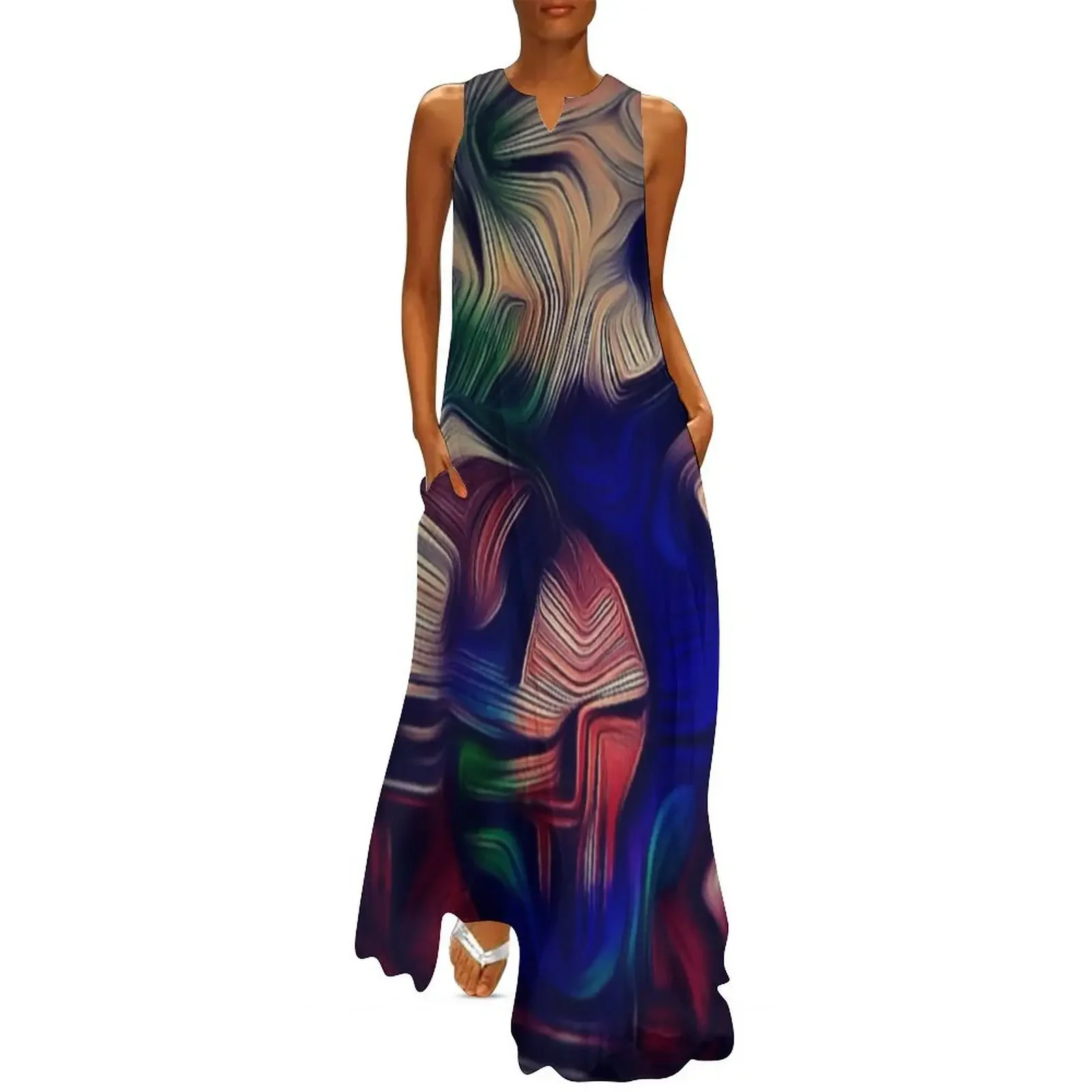 

Taniwha Guardian Long Dress dress ladies dresses for women 2025 Elegant gown Dress
