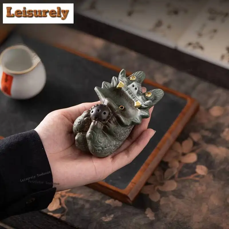 Tile Cat Incense Holder Incense Smoke Waterfall Incense Burners Consecrate Smell Distributor Censer Teaset Accessories Craft