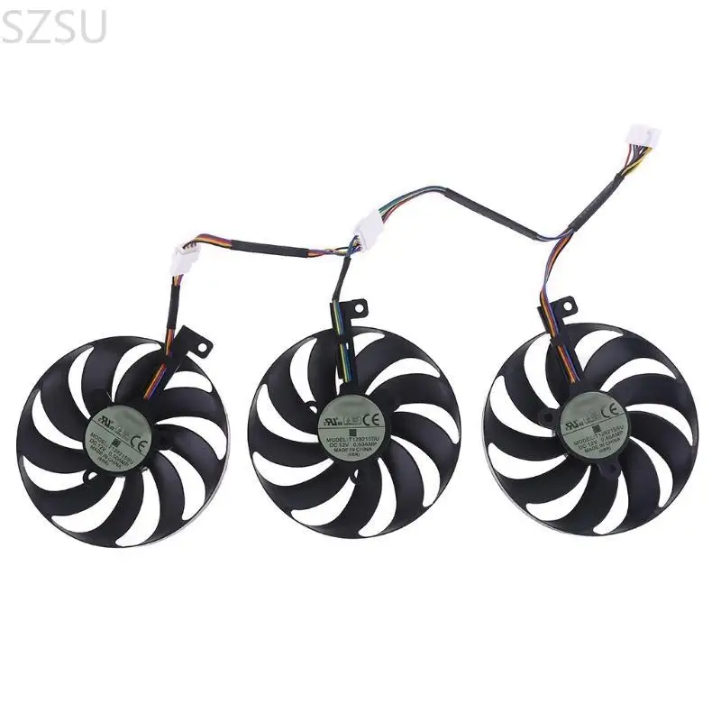 SZSU T129215SU Computer Graphics Card Fan Graphic 4/6/7Pin 12V 88mm