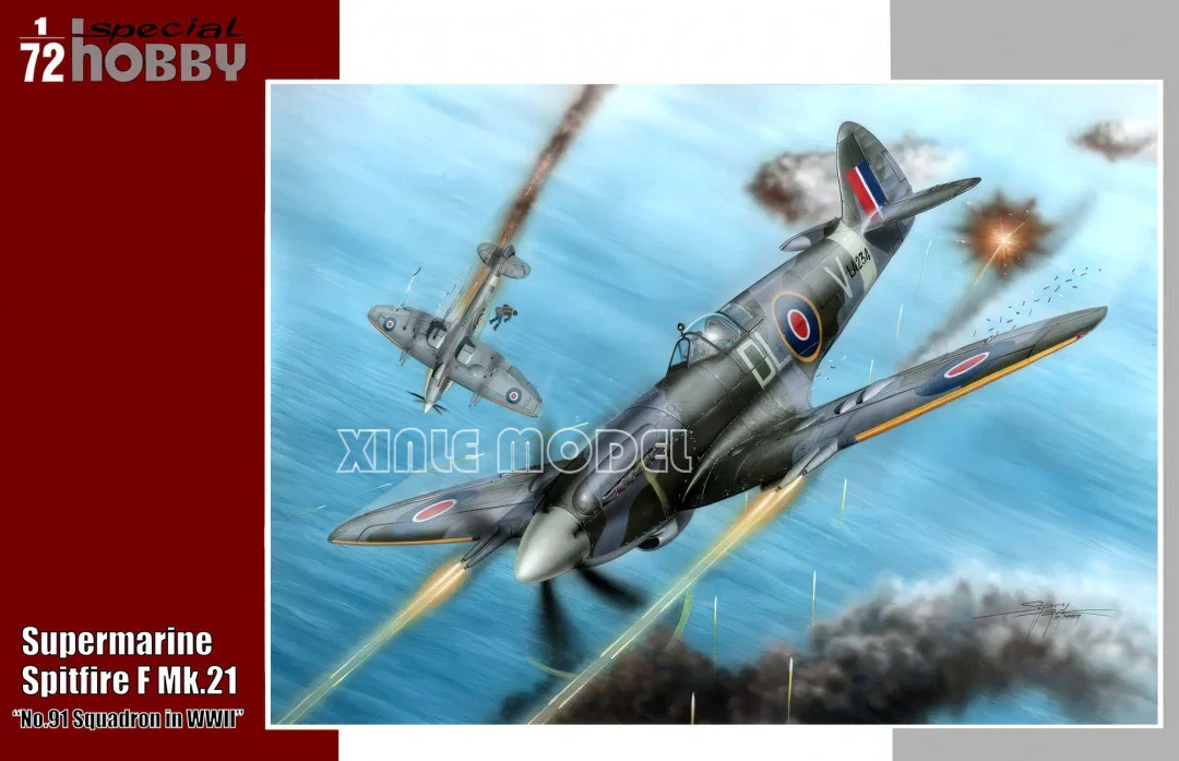 

Сборная пластиковая модель самолета Special Hobby 72227 Supermarine Spitfire F Mk.21 1/72