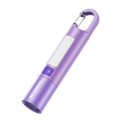 Portable LED Flashlights USB Rechargeable with Hook Zoomable Torch Outdoor Camping Hiking Long-range Emergency Lantern