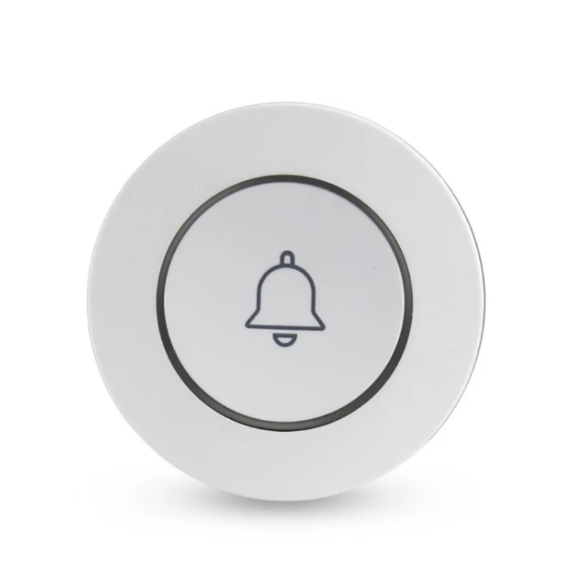 

433MHz EV1527 Wireless SOS Emergency Call Button One-key Alarm Remote Control Emergency Button Doorbell for Smart Home Hospital