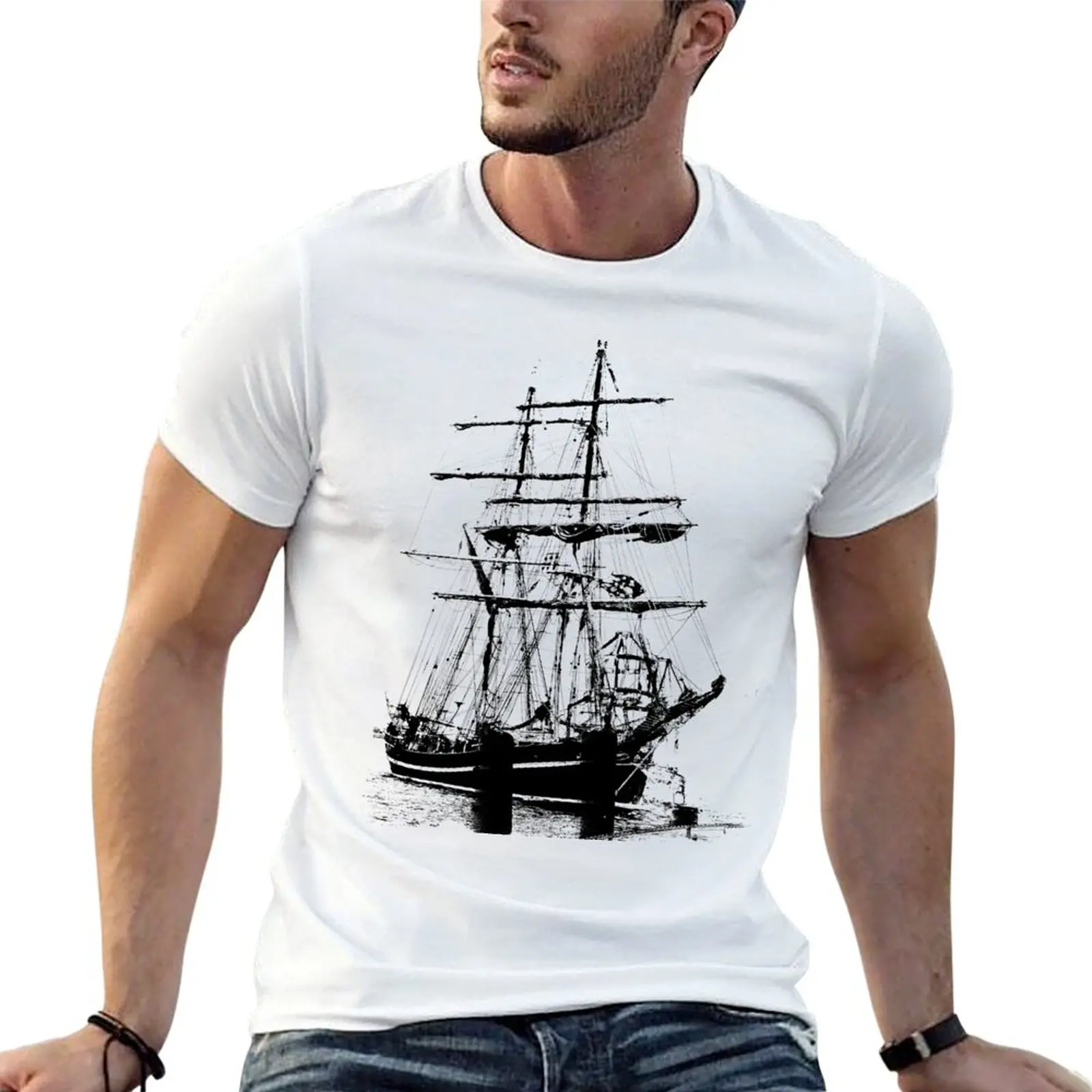 the ship T-Shirt Thanksgiving Casual Tee