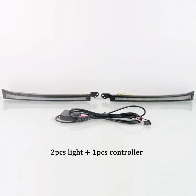 

Car LED DRL 12V Daylights For Toyota 4Runner 2003 - 2005 Yellow Turn Signal Daytime Running Headlamps Auto Driving Lamp Foglamps