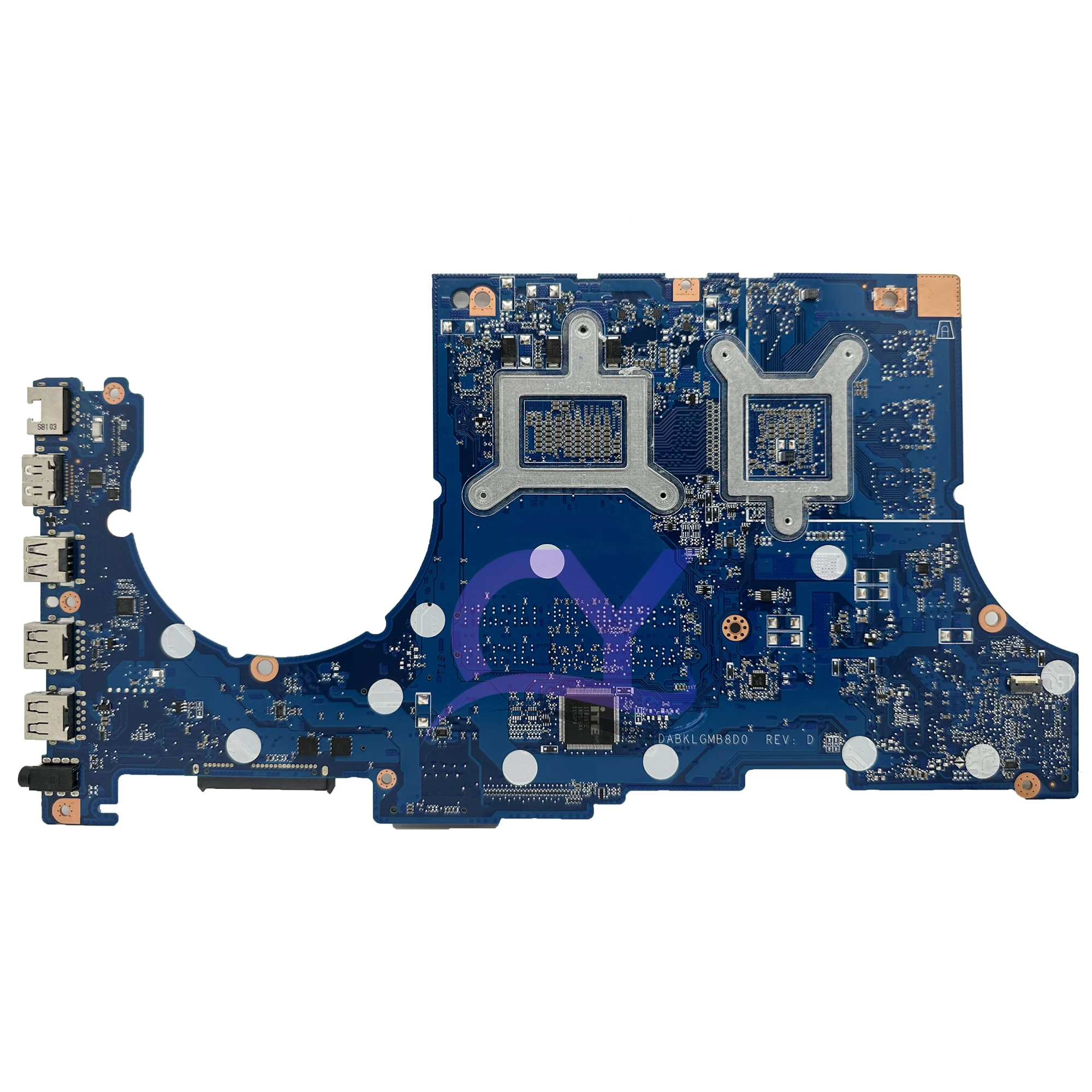 Imagem -03 - Placa-mãe para Asus Fx504ge Fx504g Fx80g Zx80g Fx504gm Fx504gd Dabklgmb8d0 I58300h I79750h Gtx1050 1050ti Gtx1060