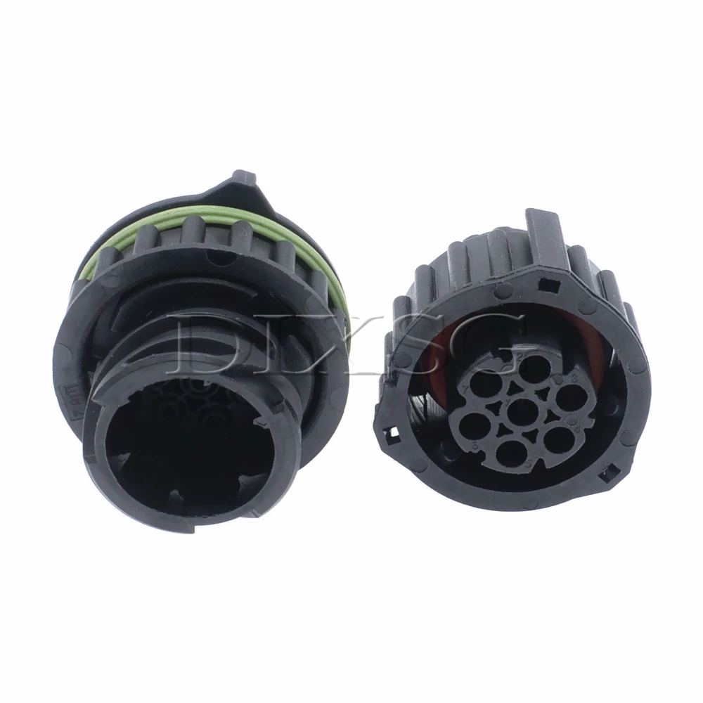1 Set 7 Pin 967650-1 1718230-1 Car Rear Tail Light Wire Plug Auto Turn Signal Connector Anti-fog Lamp Waterproof Socket