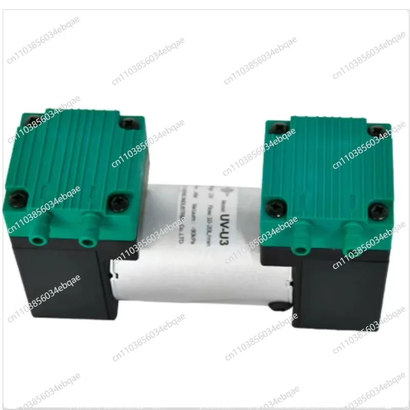 UV-U1 24V/12V 10-20l/Min DC Electric Mini Silent Air Vacuum Pump DC Pump Can Be Used for Printing Machine, Wood Processing