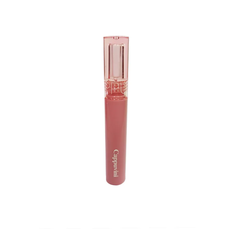 Cappuccino glass glossy fruit juice lip glaze jelly mirror glossy lip glaze trucco rossetto femminile