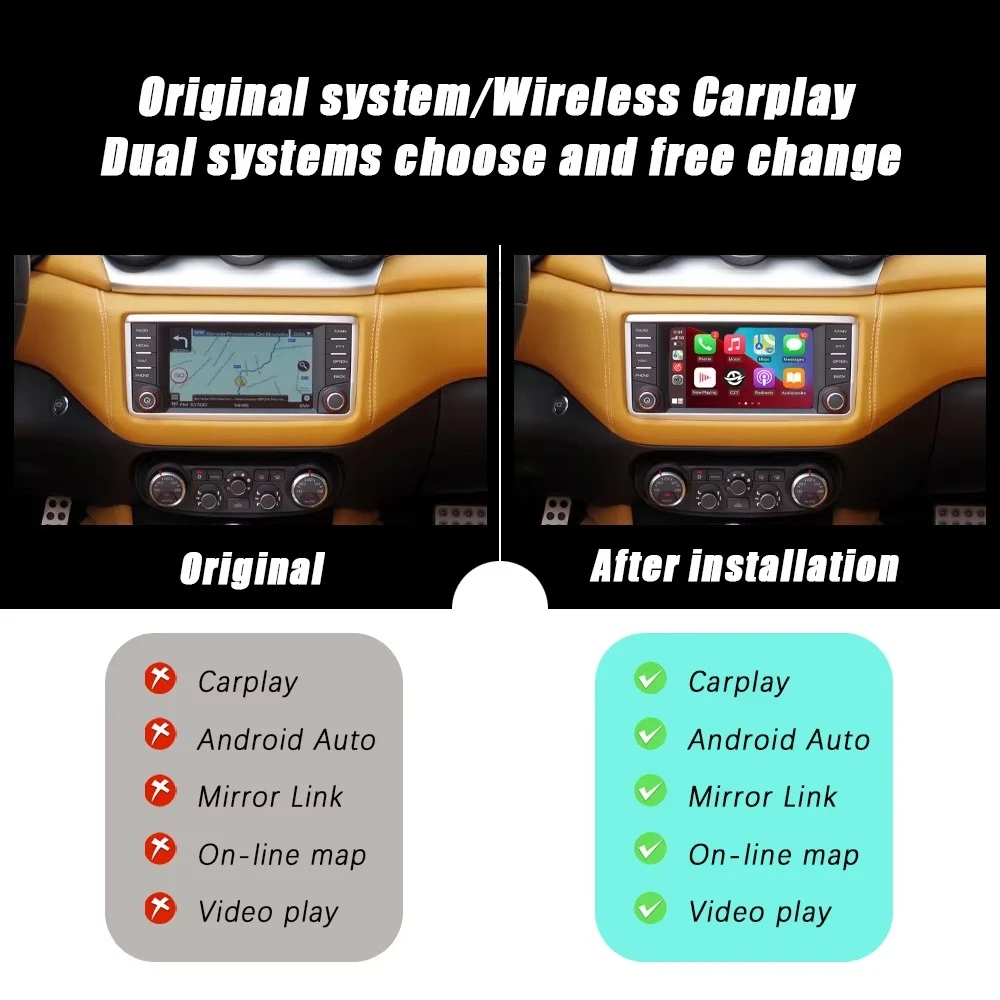 CZT-AUTO لفيراري كاليفورنيا T F12 F8 488 812 مشغل ديفيدي للسيارة راديو الملاحة أندرويد السيارات اللاسلكية CarPlay واجهة #3