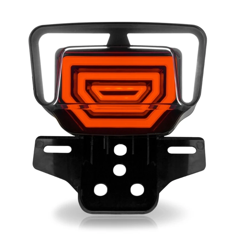 Turn Direction Motorcycle Rear Lights Brake Light Fit for TMX125/155 CG125 Integration LED Tail Light L9BC