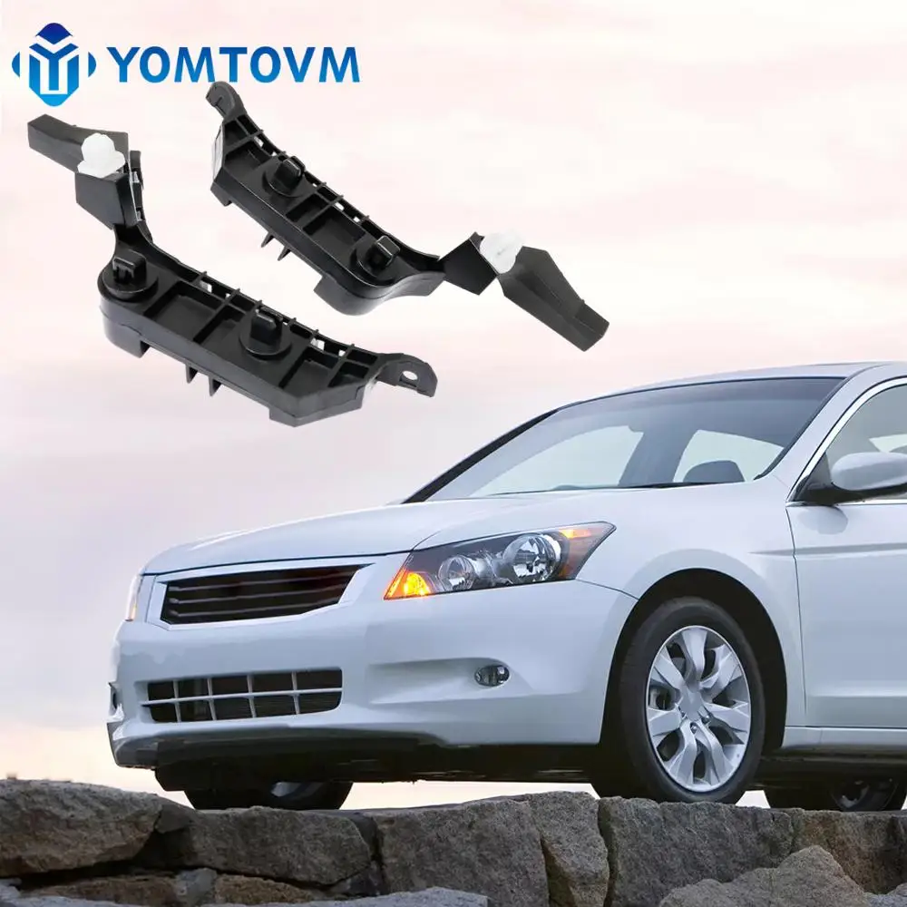 Front Bumper Support Brackets Retainer Left Right For Honda Accord Acura TSX 2004 2005 2006 2007 2008 71198SEA003 71193SEA003