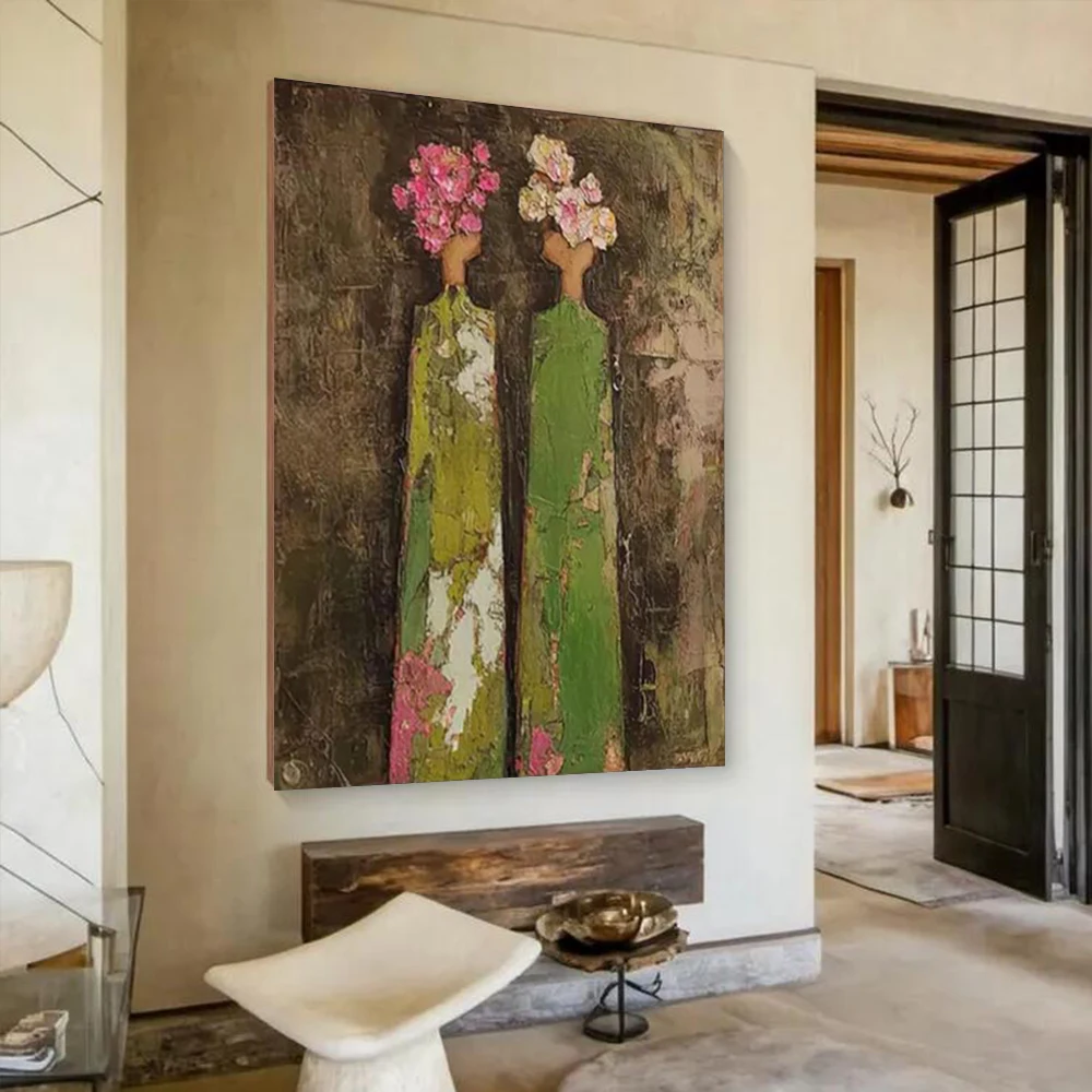 Pink Blue Peacock Diamond Painting Wall Art Handmade Mural - New Design Animal Home Decor Good Luck Happiness Gift