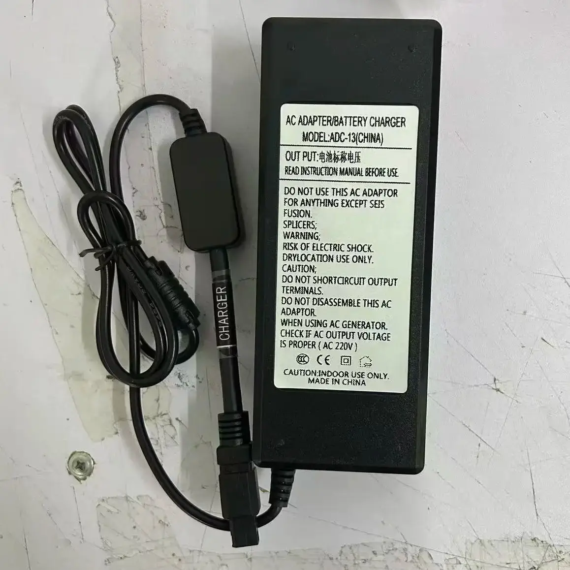 

Original ADC-13 AC adapter For Fujikura FSM-18S 18R FSM-60S FSM-60R Fiber Optic Fusion Splicer BTR-08 Battery Charger
