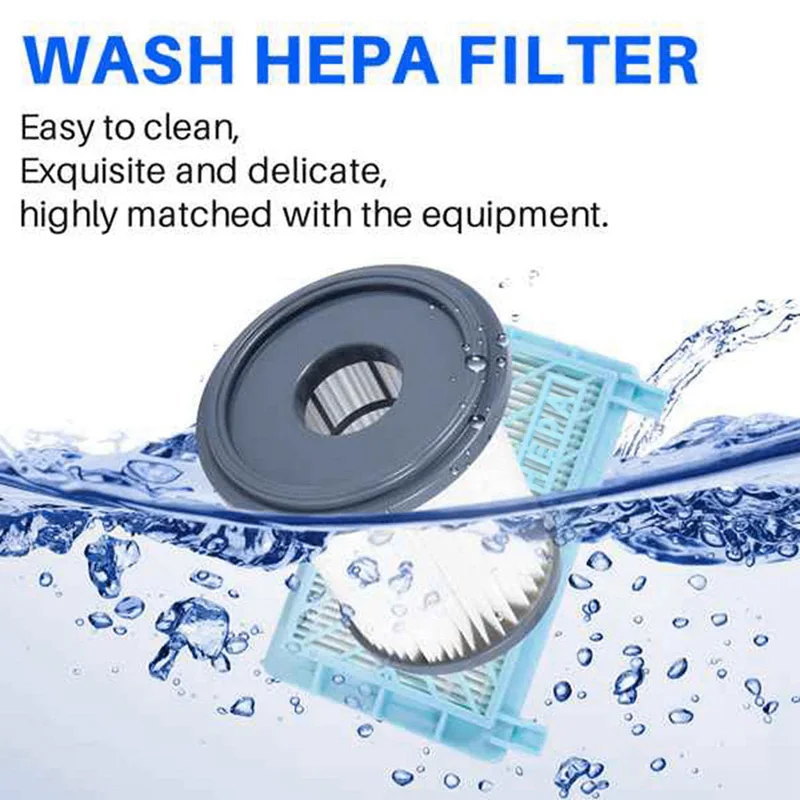Substituição do filtro Hepa para aspirador de pó, Acessórios para FC8732, FC8734, FC8736, FC8738, FC8740, FC8748