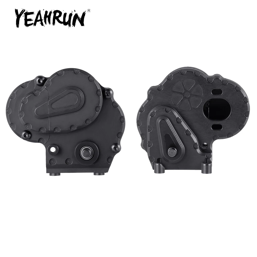 YEAHRUN Metal Transmission Gearbox for Axial UTB18 Capra 4WD Unlimited Trail 1/18 RC Buggy Truck Model Upgrade Parts